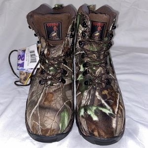 Realtree Redhead brand men’s boots; size 12W